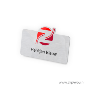 aluminium plaatbadge
