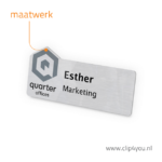 aluminium plaatbadge - kleuren