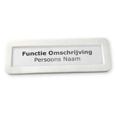 Zachte naambadges zonder logo