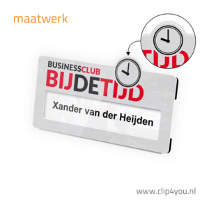 aluminium naambadge London - maatwerk