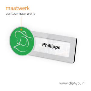 aluminium naambadge Hamburg - maatwerk