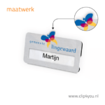 aluminium naambadge Paris - maatwerk
